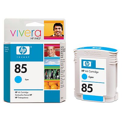 Картридж HP C9425A №85 (голубой 28мл) HP Designjet 30/90/130 Series Картридж HP C9425A №85 (голубой 28мл) HP Designjet 30/90/130 Series