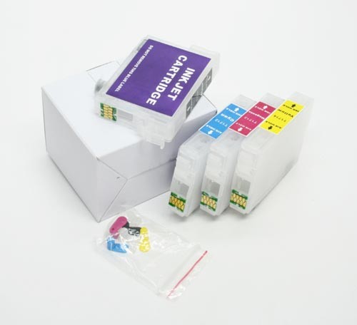 Заправляемые картриджи (ПЗК) Epson Expression Home XP-33/XP-103/XP-203/XP-207/XP-303/XP-306/XP-313/XP-323/XP-406/XP-413/XP-423 (Китай) (без чернил) (4 картриджа с авточипами) (T1711-1714) 8.1 Заправляемые картриджи (ПЗК) Epson Expression Home XP-33/XP-103/XP-203/XP-207/XP-303/XP-306/XP-313/XP-323/XP-406/XP-413/XP-423 (Китай) (без чернил) (4 картриджа с авточипами) (T1711-1714) 8.1
