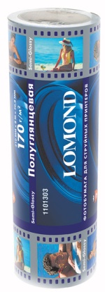 Ролик Lomond 1101303 210мм x 8м x 50,8мм, Premium Semi-Glossy полуглянцевая, 170г/м2 Ролик Lomond 1101303 210мм x 8м x 50,8мм, Premium Semi-Glossy полуглянцевая, 170г/м2