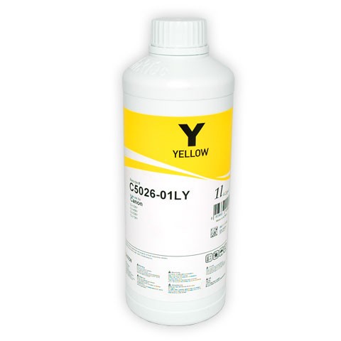 Чернила InkTec C5026-01LY для Canon (Yellow Dye) 1л. Pixma iP4840/iP4940, MG5140/MG5240/MG5340/MG6140/MG6240/MG8140/MG8240, iX6540, MX714/MX884/MX894 Чернила InkTec C5026-01LY для Canon (Yellow Dye) 1л. Pixma iP4840/iP4940, MG5140/MG5240/MG5340/MG6140/MG6240/MG8140/MG8240, iX6540, MX714/MX884/MX894