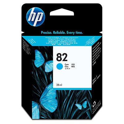 Картридж HP CH566A №82 (голубой 28мл) HP Designjet 510 (Pigment) Картридж HP CH566A №82 (голубой 28мл) HP Designjet 510 (Pigment)