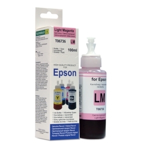 Чернила Epson HAMELEON (E882) L800LM (Light Magenta Dye) 100 мл. (Premium Ink) Epson L800/L805/L810/L850/L1800 Чернила Epson HAMELEON (E882) L800LM (Light Magenta Dye) 100 мл. (Premium Ink) Epson L800/L805/L810/L850/L1800