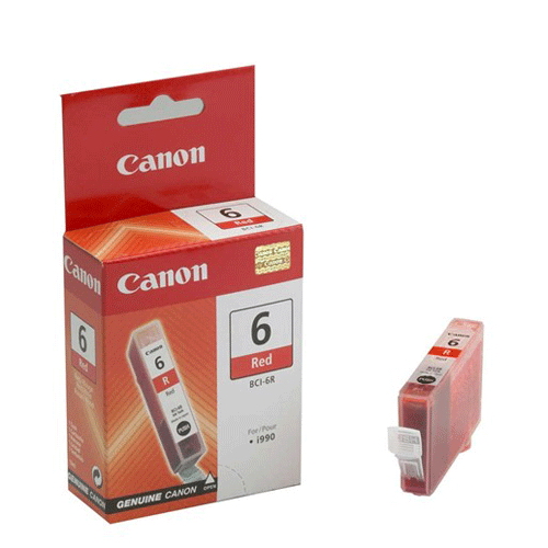 Картридж Canon BCI-6R (красный) Pixma iP90/iP8500/i990/i9900/i9950 Картридж Canon BCI-6R (красный) Pixma iP90/iP8500/i990/i9900/i9950