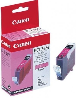 Картридж Canon BCI-3eM (пурпурный) BJC-3000/6000, S400/S500/S530D/S550/S600/S630/S750, SmartBase 400/600/700/730, MultiPass C100 Картридж Canon BCI-3eM (пурпурный) BJC-3000/6000, S400/S500/S530D/S550/S600/S630/S750, SmartBase 400/600/700/730, MultiPass C100