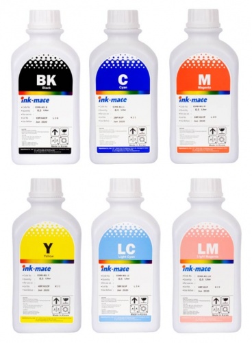 Комплект чернил Epson InkMate EIMB-801 Epson L800/L805/L810/L850/L1800 (Bk/C/M/Y/LC/LM) 6x500 мл.