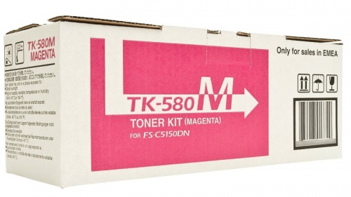 Тонер-картридж Kyocera TK-580M (пурпурный) Kyocera FS-C5150DN, ECOSYS P6021cdn (2800 стр.) Тонер-картридж Kyocera TK-580M (пурпурный) Kyocera FS-C5150DN, ECOSYS P6021cdn (2800 стр.)