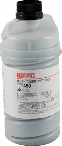 Тонер Ricoh Type 450 для FT-4022/FT-4127/FT-4522/FT-4527/FT-4622/FT-4822/FT-5035/FT-5535/FT-5632/FT-5640/FT-5832/FT-5840, MB-6522/MB-6527/MB-6322/MB-6535/MB-6532/MB-6540 (черный) (17000 стр.)