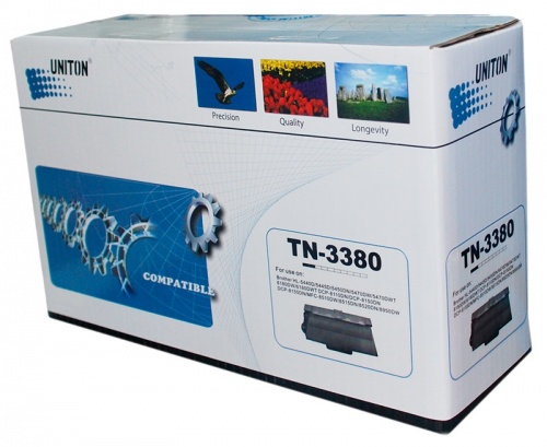 Тонер-картридж Brother TN-3380 для HL-5440D/HL-5450DN/HL-5470DW/HL-6180DW, DCP-8110/DCP-8250, MFC-8520/MFC-8950 (черный) (8000 стр.) аналог
