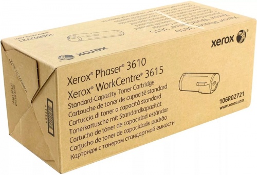 Принт-картридж Xerox 106R02721 для Xerox Phaser 3610, WC 3615 (черный, 5900 стр.) Принт-картридж Xerox 106R02721 для Xerox Phaser 3610, WC 3615 (черный, 5900 стр.)