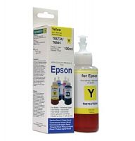 Чернила Epson HAMELEON (E882) L800Y (Yellow Dye) 100 мл. (Premium Ink) Epson L100/L110/L120/L132/L200/L210/L222/L300/L312/L350/L355/L362/L366/L456/L550/L555/L566/L655/L800/L805/L810/L850/L1300/L1800