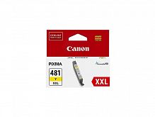 Картридж Canon CLI-481Y XXL (Yellow) Pixma TS6140/TS8140/TS9140, TR7540/TR8540 (830 стр.)