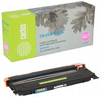 Картридж Samsung CLT-C407S для CLP-320/CLP-320N/CLP-325, CLX-3185/CLX-3185N/CLX-3185FN Cyan (голубой) (1000) аналог