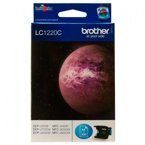 Картридж Brother LC1220C (голубой) для DCP-J525W, MFC-J430W/MFC-J825DW (300 стр.)