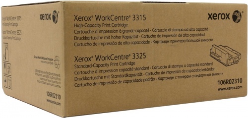 Тонер-картридж Xerox 106R02310 для Xerox WorkCentre 3315/3325 (черный) (5000 стр.) Тонер-картридж Xerox 106R02310 для Xerox WorkCentre 3315/3325 (черный) (5000 стр.)