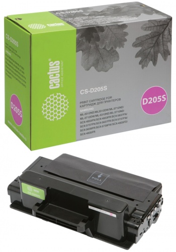 Картридж Samsung MLT-D205S для ML-3310D/ML-3310ND/ML-3710D/ML-3710ND, SCX-4833FD/SCX-4833FR/SCX-5637FR/SCX-5737 (2000 стр.) аналог