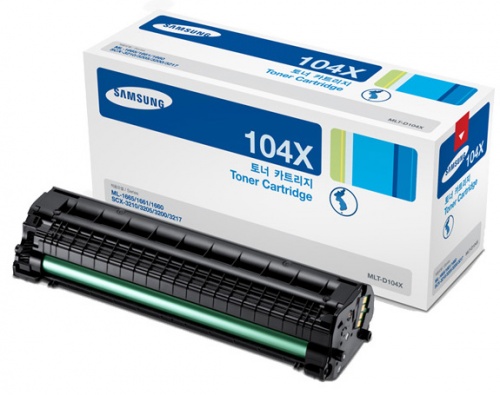 Картридж Samsung MLT-D104X для ML-1660/ML-1661/ML-1665/ML-1667/ML-1685/ML-1860/ML-1865/ML-1865W/ML-1866/ML-1867, SCX-3200/SCX-3205/SCX-3205W/SCX-3207/SCX-3217 (700 стр.)