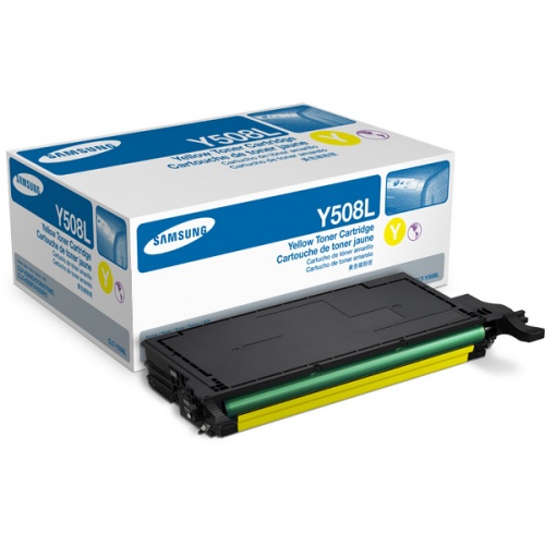Картридж Samsung CLT-Y508L для CLP-620ND/CLP-670N/CLP-670ND, SCX-6220FX/CLX-6250FX Yellow (желтый) (4000)