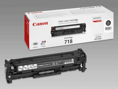 Картридж Canon 718Bk (черный) Canon LBP-7200C, MF-8330C/MF-8350C/MF-8540Cdn (3400 стр.) Картридж Canon 718Bk (черный) Canon LBP-7200C, MF-8330C/MF-8350C/MF-8540Cdn (3400 стр.)
