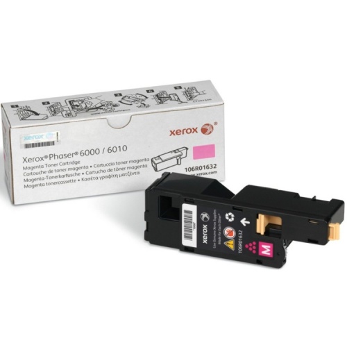Принт-картридж Xerox 106R01632 (пурпурный) Phaser 6000/6010, WorkCentre 6015 (1000 стр.) Принт-картридж Xerox 106R01632 (пурпурный) Phaser 6000/6010, WorkCentre 6015 (1000 стр.)
