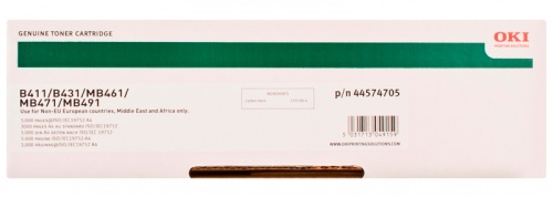Тонер-картридж OKI B411/B431 Black (3000 стр.) 44574705