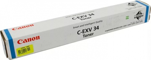 Тонер-картридж Canon C-EXV34 (голубой) Canon iRC2020L/iRC2030L (16000 стр.) Тонер-картридж Canon C-EXV34 (голубой) Canon iRC2020L/iRC2030L (16000 стр.)