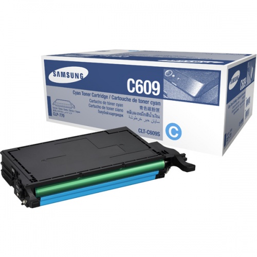 Картридж Samsung CLT-C609S для CLP-770ND Cyan (голубой) (7000)