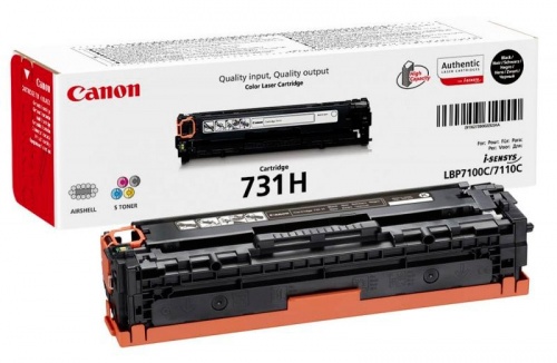 Картридж Canon 731HBk (черный) Canon LBP-7100Cn/LBP-7110Cw/LBP-7100n, MF623/MF628 (2400 стр.) Картридж Canon 731HBk (черный) Canon LBP-7100Cn/LBP-7110Cw/LBP-7100n, MF623/MF628 (2400 стр.)