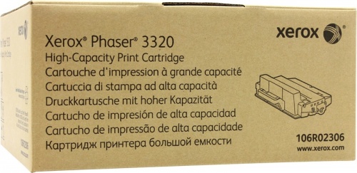 Тонер-картридж Xerox 106R02306 для Xerox Phaser 3320 (черный, 11000 стр.)