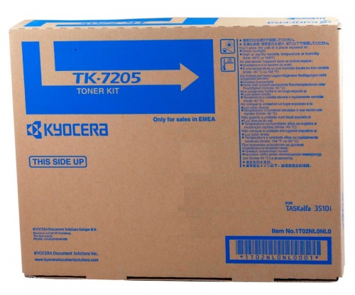 Тонер-картридж Kyocera TK-7205 (черный) Kyocera TASKalfa 3510i (35000 стр.)   1T02NL0NL0