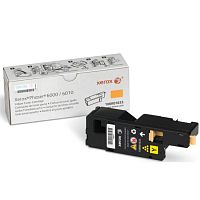 Принт-картридж Xerox 106R01633 (желтый) Phaser 6000/6010, WorkCentre 6015 (1000 стр.)