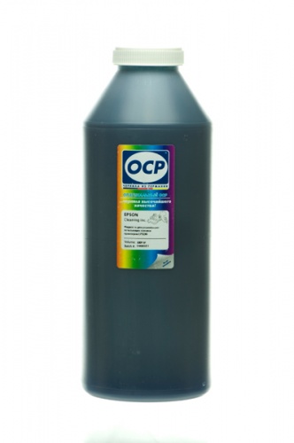 Отмачивающая жидкость OCP ECI/EPS/ESS (Epson Cleaning Ink) (1л) для реанимации печатающих головок принтеров EPSON (синяя)
