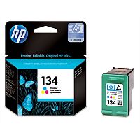 Картридж HP C9363HE №134 (цветной 14мл) HP DJ 460/5743/5943/6543/6623/6843/6943/6983/9803, PS 325/335/375/385/428/475/2573/2613/2713/8053/8153/8453/8753/D5063/D5163/Pro B8353, PSC 1613/2353, OJ 100/150 Mobile, 6213/7213/7313/7413/E710/H470/K7103