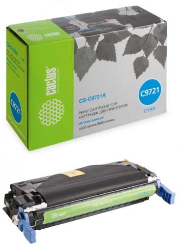Картридж HP C9721A (голубой) HP Color LaserJet 4600/4600N/4600DN/4650/4650N (8000 стр.) аналог Картридж HP C9721A (голубой) HP Color LaserJet 4600/4600N/4600DN/4650/4650N (8000 стр.) аналог
