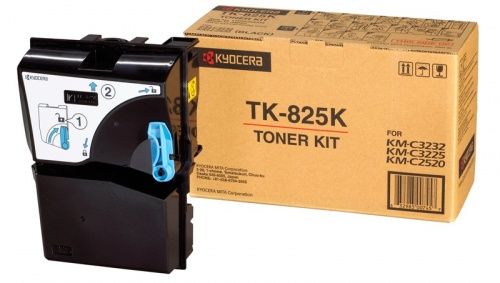 Тонер-картридж Kyocera TK-825K (черный) Kyocera KM-C2520/ KM-C2525E/ KM-C3225/ KM-C3232/ KM-C3232E/ KM-C4035E (15000 стр.)