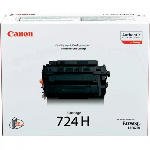 Картридж Canon 724H (черный) Canon LBP-6750/LBP-6780 (12500 стр.) Картридж Canon 724H (черный) Canon LBP-6750/LBP-6780 (12500 стр.)