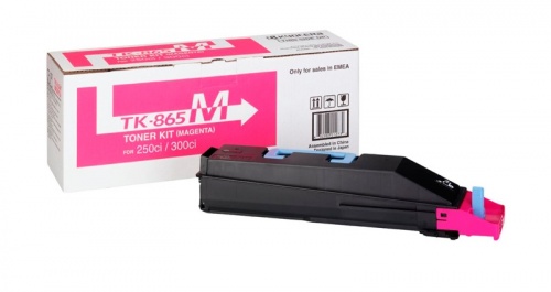 Тонер-картридж Kyocera TK-865M (пурпурный) Kyocera TASKalfa 250ci/300ci (12000 стр.) Тонер-картридж Kyocera TK-865M (пурпурный) Kyocera TASKalfa 250ci/300ci (12000 стр.)