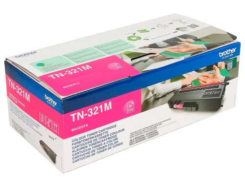 Тонер-картридж Brother TN-321M для HL-L8250CDN/HL-L8920, MFC-L8650CDW/MFC-L9550 (1500 стр.) (пурпурный)