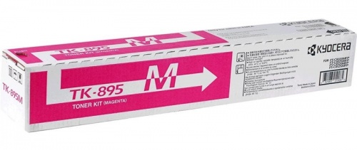 Тонер-картридж Kyocera TK-895M (пурпурный) Kyocera FS-C8020MFP/FS-C8520MFP/FS-C8525MFP (6000 стр.) Тонер-картридж Kyocera TK-895M (пурпурный) Kyocera FS-C8020MFP/FS-C8520MFP/FS-C8525MFP (6000 стр.)