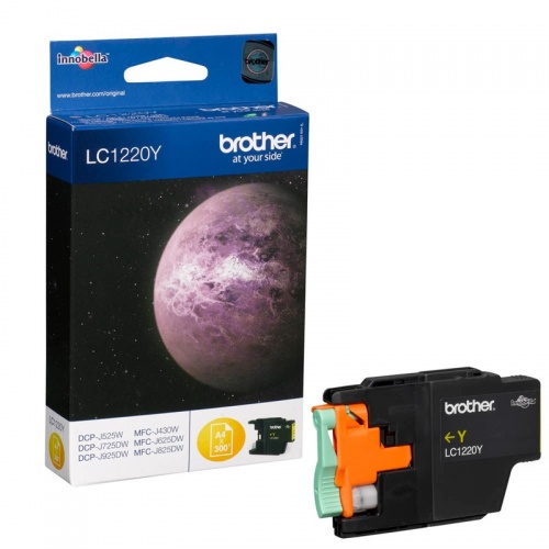 Картридж Brother LC1220Y (желтый) для DCP-J525W, MFC-J430W/MFC-J825DW (300 стр.)
