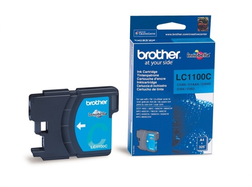 Картридж Brother LC1100C (голубой) для DCP-185C/DCP-385C/DCP-6690CW, MFC-490C/MFC-6890CN (500 стр.) Картридж Brother LC1100C (голубой) для DCP-185C/DCP-385C/DCP-6690CW, MFC-490C/MFC-6890CN (500 стр.)