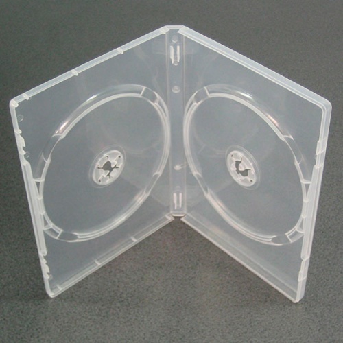 Коробка на 2 DVD Clear (прозрачная) 14мм (2 гнезда) (миним.заказ 10шт.) Коробка на 2 DVD Clear (прозрачная) 14мм (2 гнезда) (миним.заказ 10шт.)