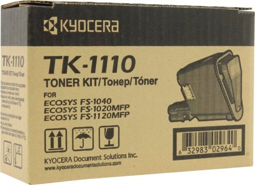 Тонер-картридж Kyocera TK-1110 (черный) Kyocera FS-1040/FS-1020MFP/FS-1120MFP (2500 стр.) Тонер-картридж Kyocera TK-1110 (черный) Kyocera FS-1040/FS-1020MFP/FS-1120MFP (2500 стр.)