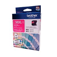 Картридж Brother LC565XL M (пурпурный) MFC-J2310/MFC-J2510/MFC-J3520/MFC-J3720 (1200 стр.)