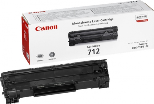Картридж Canon 712 (черный) Canon LBP-3010/LBP-3020/LBP-3100 Картридж Canon 712 (черный) Canon LBP-3010/LBP-3020/LBP-3100