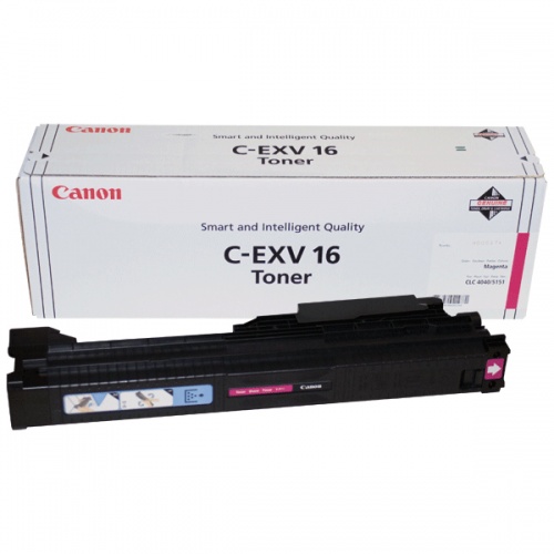 Тонер-картридж Canon C-EXV16 (пурпурный) Canon CLC-4040, CLC-5151 (36000 стр.) Тонер-картридж Canon C-EXV16 (пурпурный) Canon CLC-4040, CLC-5151 (36000 стр.)