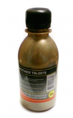 Тонер Brother TN-2075 для HL-2030/HL-2040/HL-2070N, MFC-7420/MFC-7820, DCP-7020 (ATM Gold, 90гр.) Тонер Brother TN-2075 для HL-2030/HL-2040/HL-2070N, MFC-7420/MFC-7820, DCP-7020 (ATM Gold, 90гр.)