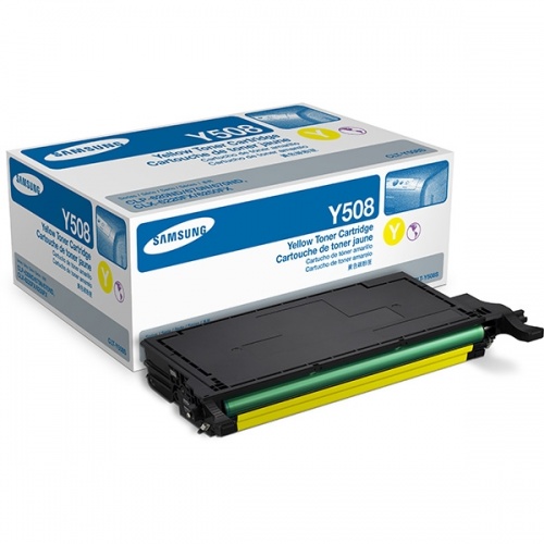 Картридж Samsung CLT-Y508S для CLP-620ND/CLP-670N/CLP-670ND, SCX-6220FX/CLX-6250FX Yellow (желтый) (2500) Картридж Samsung CLT-Y508S для CLP-620ND/CLP-670N/CLP-670ND, SCX-6220FX/CLX-6250FX Yellow (желтый) (2500)