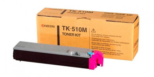 Тонер-картридж Kyocera TK-510M (пурпурный) Kyocera C5020N/ C5025/ C5030N (8000 стр.) Тонер-картридж Kyocera TK-510M (пурпурный) Kyocera C5020N/ C5025/ C5030N (8000 стр.)