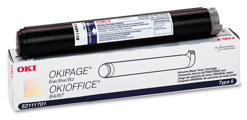 Тонер-картридж OKIPage для OKI Fax 4500/4550/4580, OKI Office 84/86/87, OKI Page 6w/8w/8p/8iM Series (Type 6) 01107201/00079801