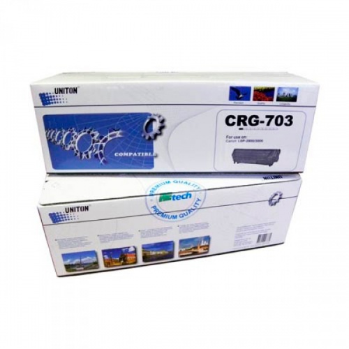 Картридж Canon Cartridge 703 для LBP-2900/LBP-3000, HP LJ 1010/1012/1015/1018/1020/1022/3015/3020/3030, M1319F MFP (Black) (Q2612A) (2000 стр.) аналог